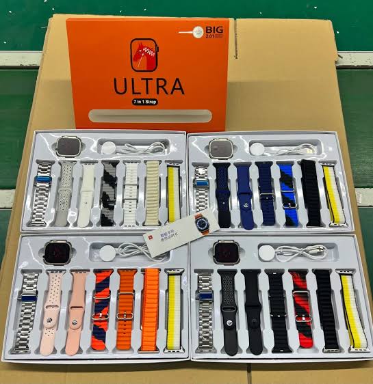 7 Straps Ultra Smart Watch Series 8